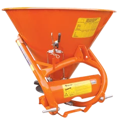 Heavy Duty Tractor Mounted Fertilizer Spreader, 180 to 500 Ltr Capacity